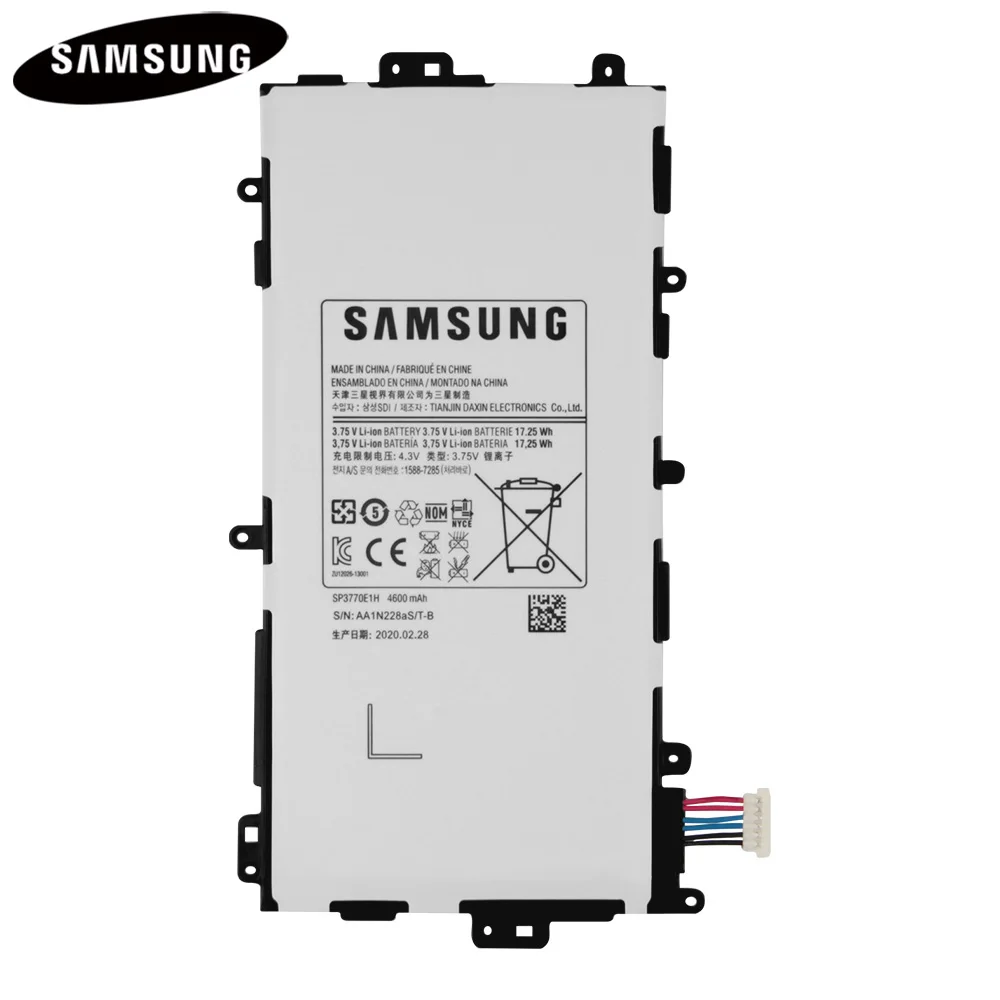100 Original Tablet Battery SP3770E1H For Samsung N5100 N5120 Galaxy