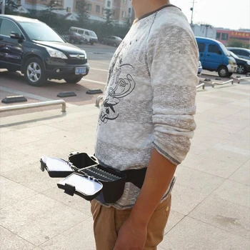 

2.7m Automatic Fishing Rod + Live Baits Bucket Lures Hooks Tackle Waist Case