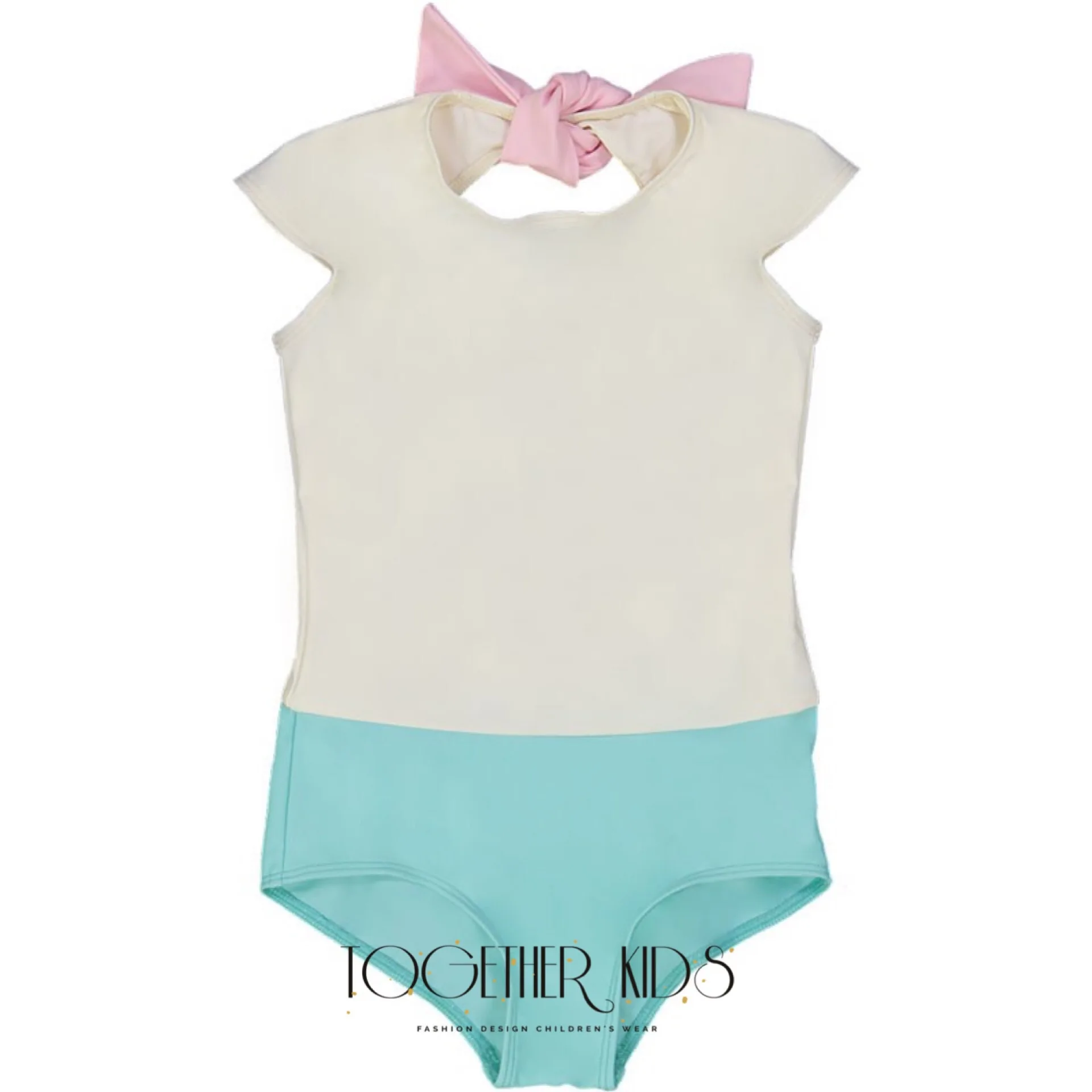 INS Baby Macaroon Цветной купальник для малышей с милыми бантами, профессиональный купальник для детей, купальный костюм принцессы с оборками - Цвет: As picture