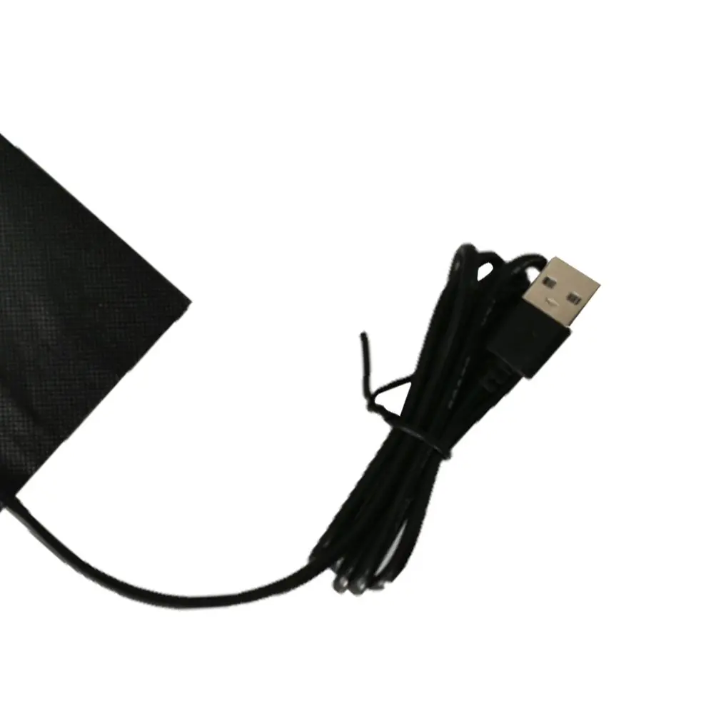 Нагревательный лист из углеродного волокна, нагревательный лист Usb5V, нагревательный лист низкого давления, изоляционный рукав, нагревательная ткань