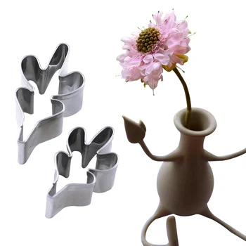 

Wormgrass flower stainless steel fondant cutter baking tool gumpaster cut