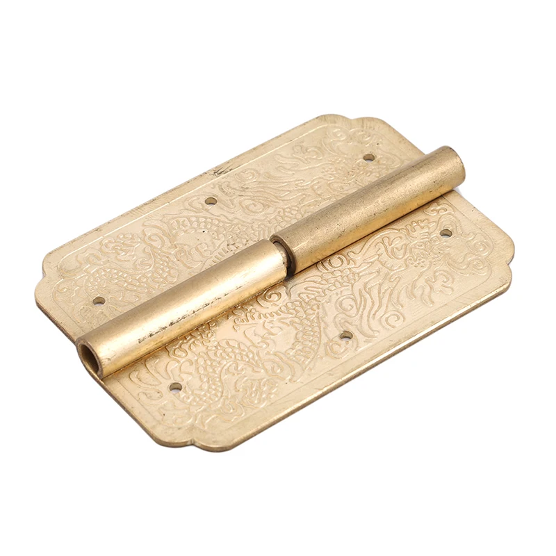 Brass Дверные петли для шкафа мебельные аксессуары бронзовые для выдвижных шкафчиков петли для ювелирных коробок мебельная фурнитура гаджеты для улучшения дома - Цвет: Brass