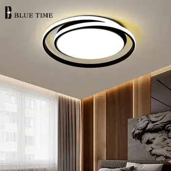 

Modern Led Chandelier For Bedroom Living room Dining room Kitchen Black White Indoor Lighting Ceiling Chandelier Lamp Fixture