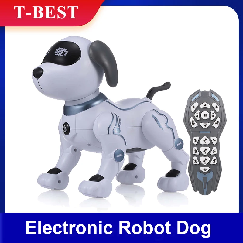 Игрушки LE NENG K16A электронные животные Домашние RC робот собака с голосовым