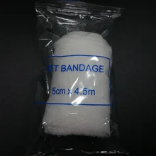 5 шт. 5*4,5 см стерильный наружный спортивный растягивающийся Домашний медицинский марлевый бинт из pbt обезжиренный марлевый бинт