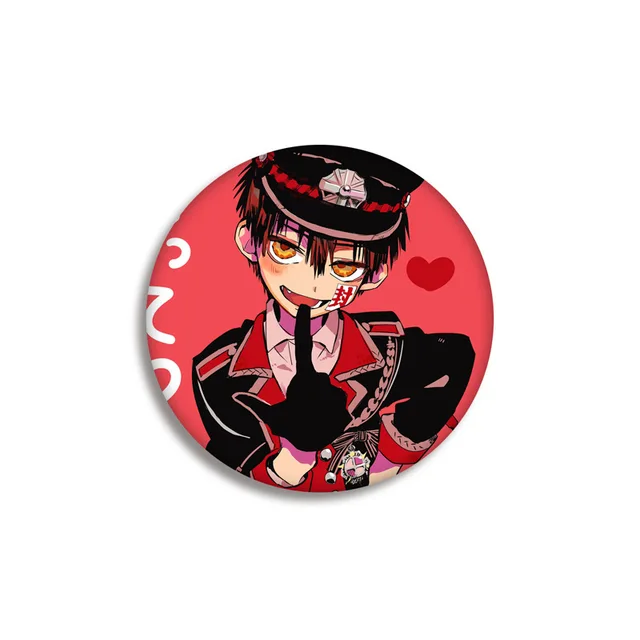 Toilet Bound Hanako Kun Anime Badges on a Backpack NENE Anime Icons Pins Badge Decoration Brooches Metal Badges For Clothes DIY 22