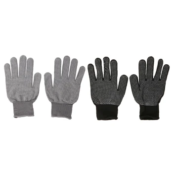 

2pcs Heat Resistant Protective Glove Hair Styling For Curling Straight Flat Iron