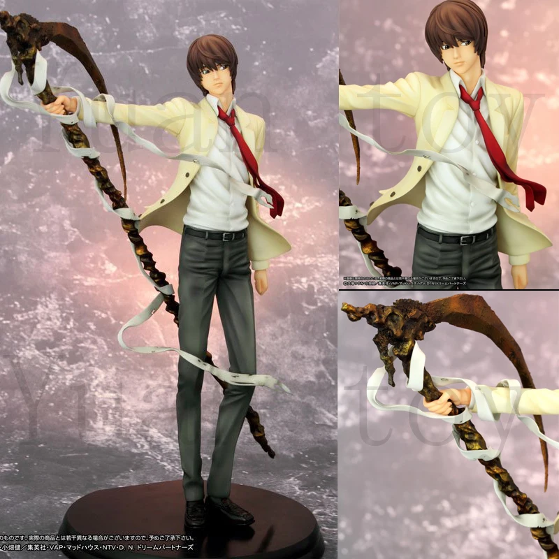 7 дюймов тетрадь смерти лампа «Yagami» убойной действием игрушечная фигурка-Модель Коллекция кукла подарок