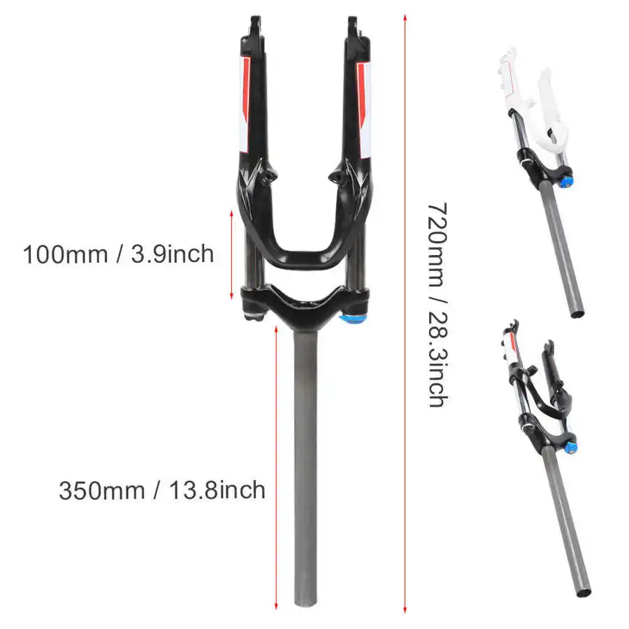 Велосипедная вилка с увеличенным давлением масла Аксессуары для горного