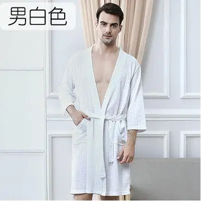 Men Robe 3 Sexy Red Chinese Female Silk Rayon Robe Gown Vintage Kimono Yukata Summer Casual Nightgown Size S M L XL XXL XXXL Pajama A-011 - Цвет: Men Robe 3