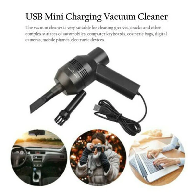 Портативный мини-компьютер пылесос USB клавиатура щетка Очиститель Щетка для ноутбука пылеочиститель набор бытовой чистящий инструмент