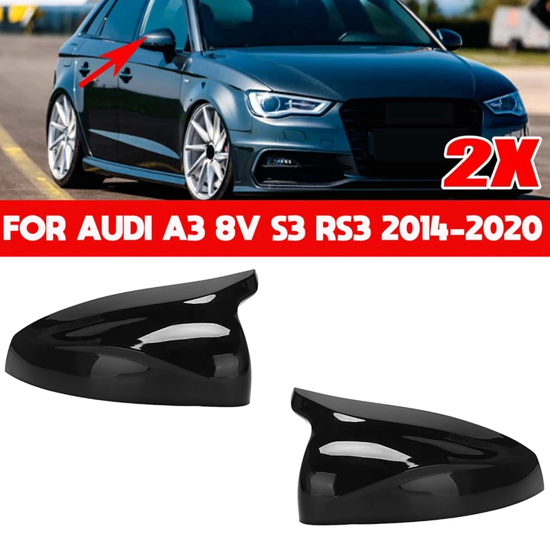 Rear View Mirror Case Cover Side Wing Shell for A3 8V S3 RS3 2013-2020 Car Accessory | Автомобили и мотоциклы