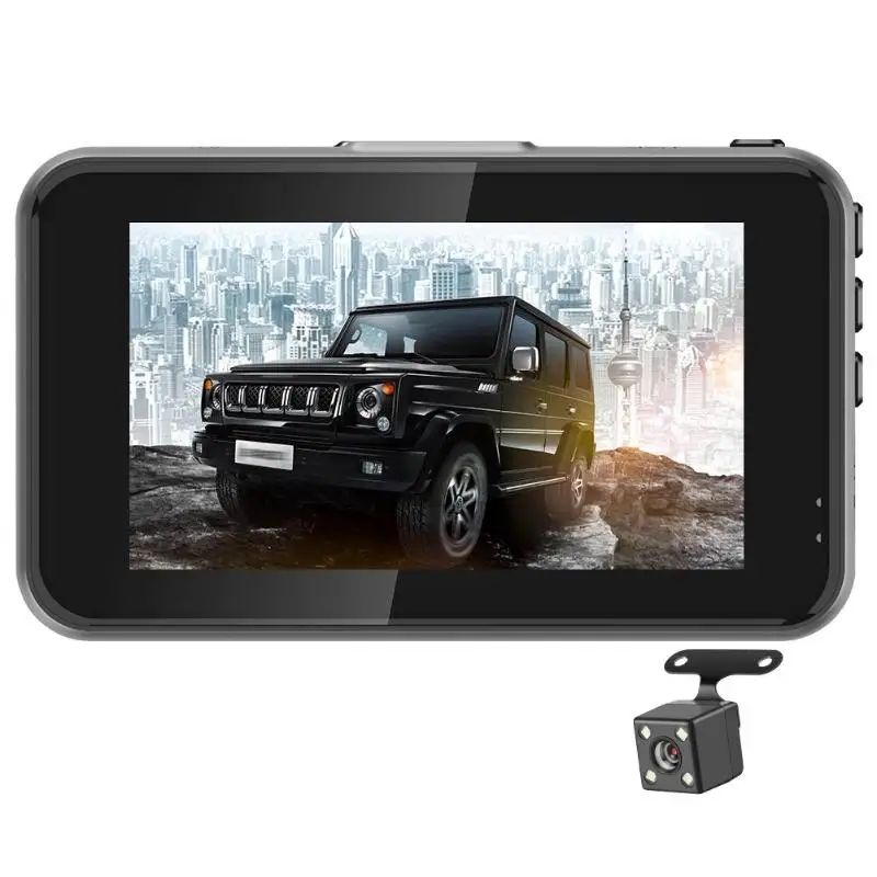 Anytek X31 1080P FHD Автомобильный видеорегистратор камера 3," ЖК-видео рекордер ADAS Dash Cam номерной знак распознавание видеорегистратор ночного видения - Название цвета: Double recording