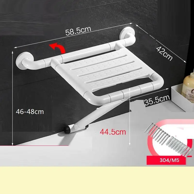 Silla De Ducha Sgabello Doccia мебель для спальни Meuble Hombre Ev Mobile стул для ванны Escalon Plegable душ ног табурет для ванной комнаты - Цвет: Number 2