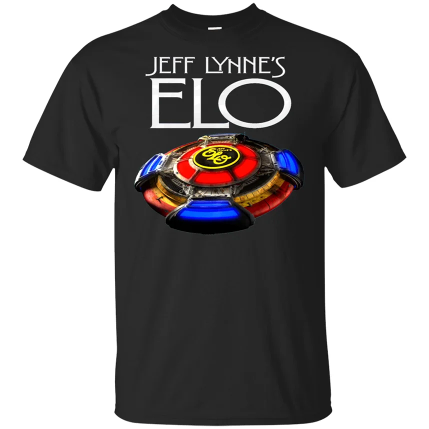 Jeff Lynne Elo североамериканский Тур 2019 концертная черная футболка унисекс размер New