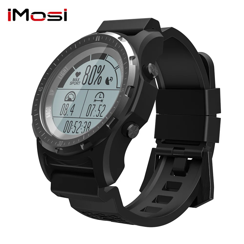 Imosi Смарт-часы S966 Поддержка G-датчик GPS Smart уведомления спортивный режим наручные смарт-телефон для ios и Android PK S928