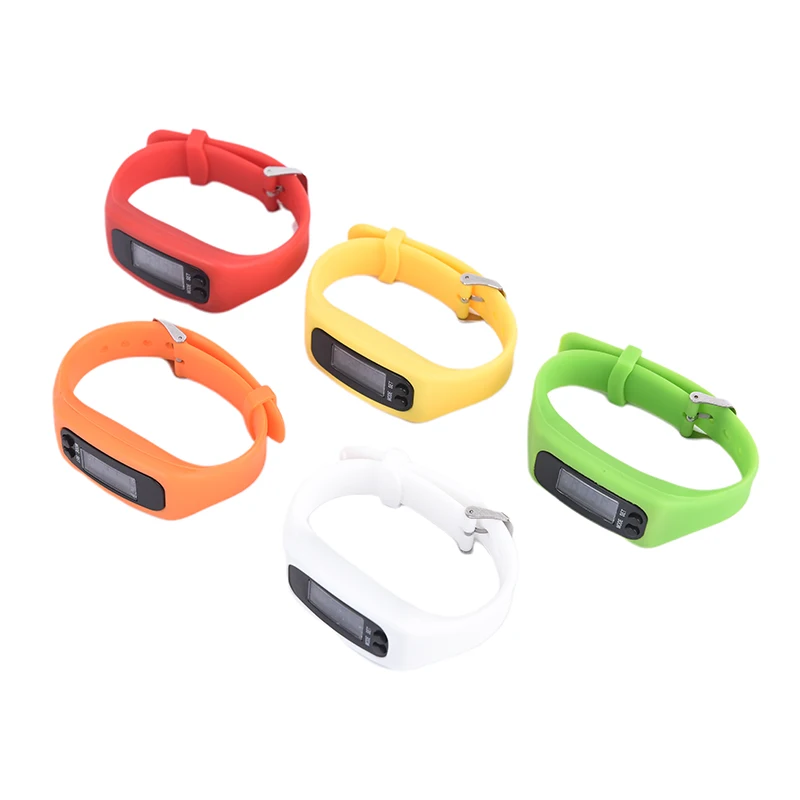 Long-life Battery Multifunction Digital LCD Pedometer Run Step Calorie Walking Distance Counter High Quality 5 Colors