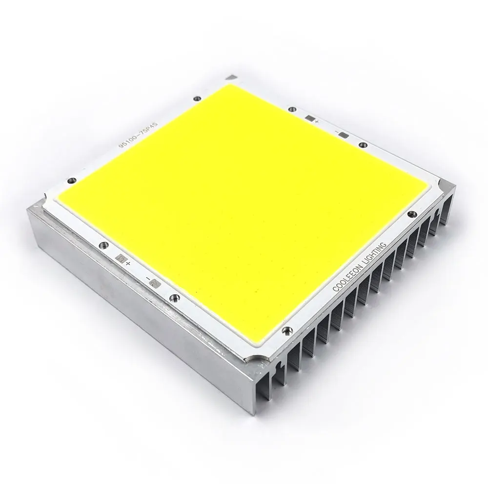 2PCS 100x100x18mm 10cm Square Heatsink Aluminum Cooling Board Radiator for LED Light Bulb Heat Dissipation Radiating Panel 100mm