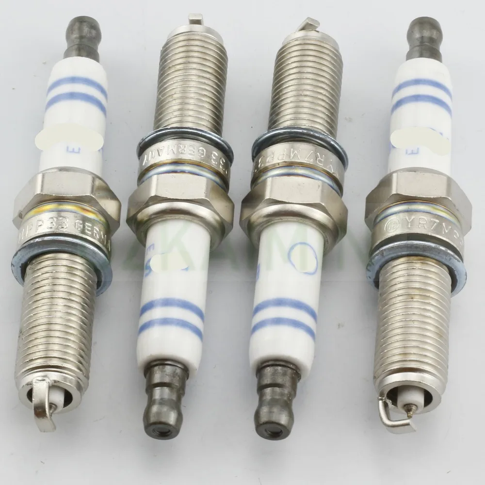 Set Of 4 OEM A004159180326 Spark Plugs For Mercedes Benz C230 C250 C300 CL550 E350