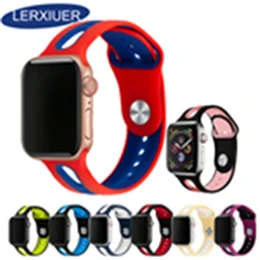 Кожаный ремешок-петля для apple watch 5, apple watch 4, 40 мм, 44 мм, correa iWatch, ремешок 42 мм, 38 мм, браслет, Аксессуары для наручных часов