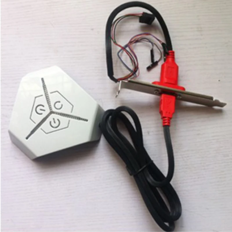 Usb компьютер настольный мобильный переключатель кнопка интернет кафе хост коробка загрузки перезапуска ключ удлинитель