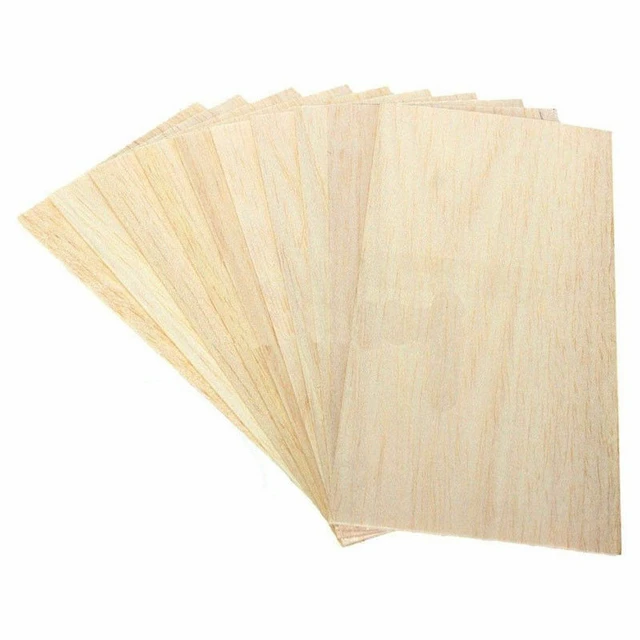 10pcs/set 200*100*1.5mm Wooden Plate Balsa Wood Sheets For Diy House Ship  Aircraft Boat Model Toys Craft - Wood Diy Crafts - AliExpress