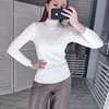 Croysier Pullover Ribbed Knitted Sweater Autumn Winter Clothes Women 2022 High Neck Long Sleeve Slim Basic Woman Sweaters Tops ► Photo 3/6