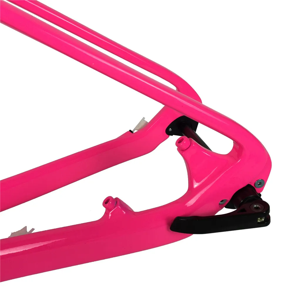 Sale Spcycle 650B/27.5er/29er MTB Mountain Bicycle Carbon Fiber Frames Framesets,142mm Thru Axle MTB Bike Carbon Frames 15"/17"/19" 5