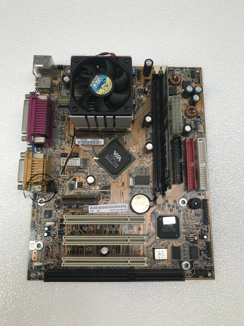 100% Original motherboard 8601T GA-6VEML GA-6VEM ISA Mainboard With 3PCI VGA LPT 1 Slot CPU Industrial Board | Электроника