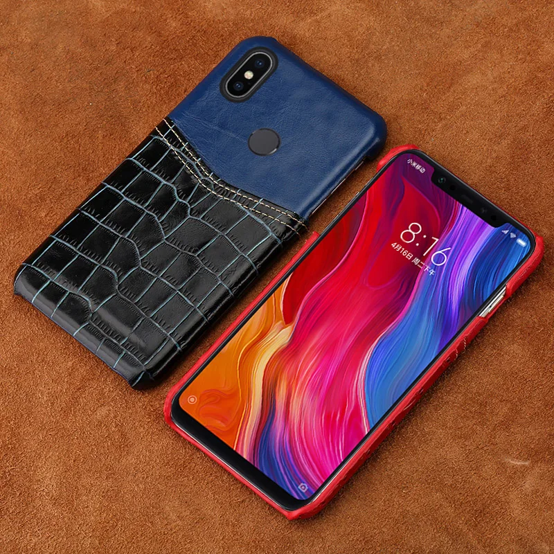 Чехол для телефона чехол для Xiaomi mi 5s 6 8 9 A1 A2 Lite Max 2 3 mi x 2s с крокодиловой текстурой для Red mi Note 4 4X 4A 5 Plus чехол