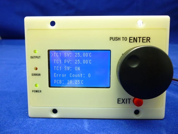 

Panel Mounted, TEC Thermostat, Semiconductor Chiller Temperature Control Module
