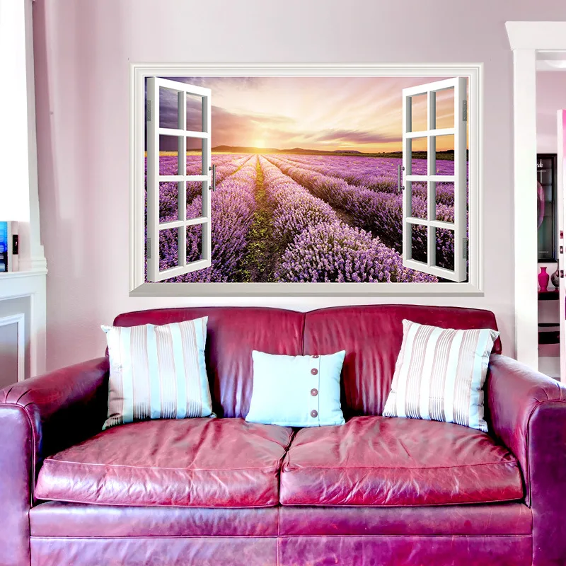Wall Stickers Production Processing 3D Model jia chuang Dandelion Sunrise Stickers Environmentally Friendly Removable Adhesive P