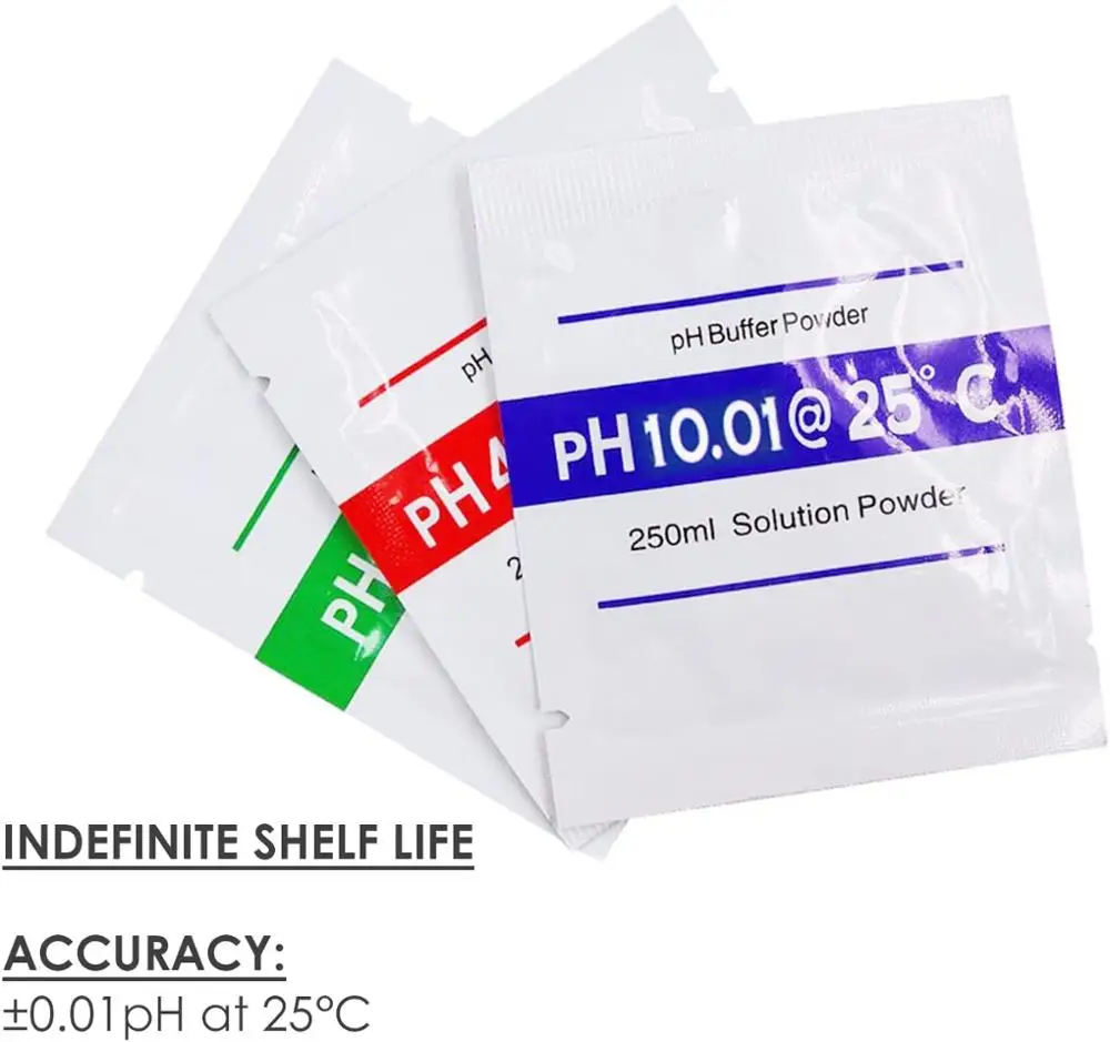 PH Meter Calibration Point PH Buffer Powder Measure Calibration Solution 3pcs/lot