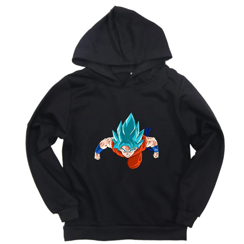 Hoodies 1 Новинка года; Весенняя толстовка; хлопковая одежда с принтом «Жемчуг дракона» для мальчиков и девочек; толстовки с длинными рукавами; повседневные топы на весну-осень - Цвет: Hoodies 1