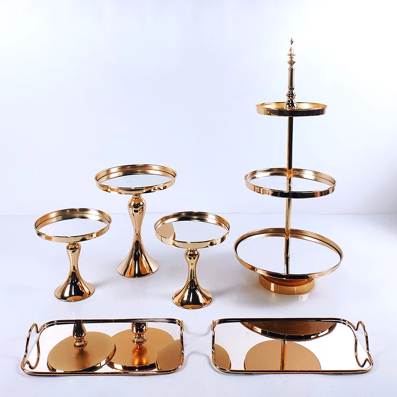 Витрина для домашней вечеринки поднос свадьбы дня рождения декорация кованое