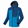 Customize LOGO Men's Waterproof Hiking Camping Clothing Winter Thermal Fleece Hooded Coat Outdoor Ski Climbing Softshell Jacket ► Photo 3/6