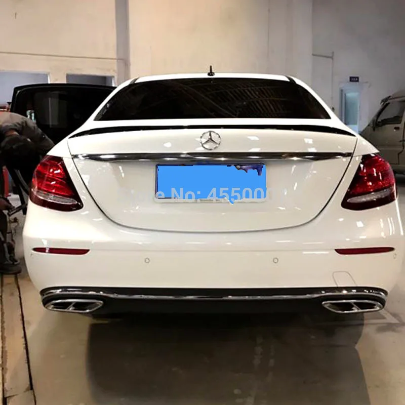 Спойлер для Mercedes Benz W213 2016 2017 2018 2019 E class E200 E300 E320 E63 высококачественный спойлер из