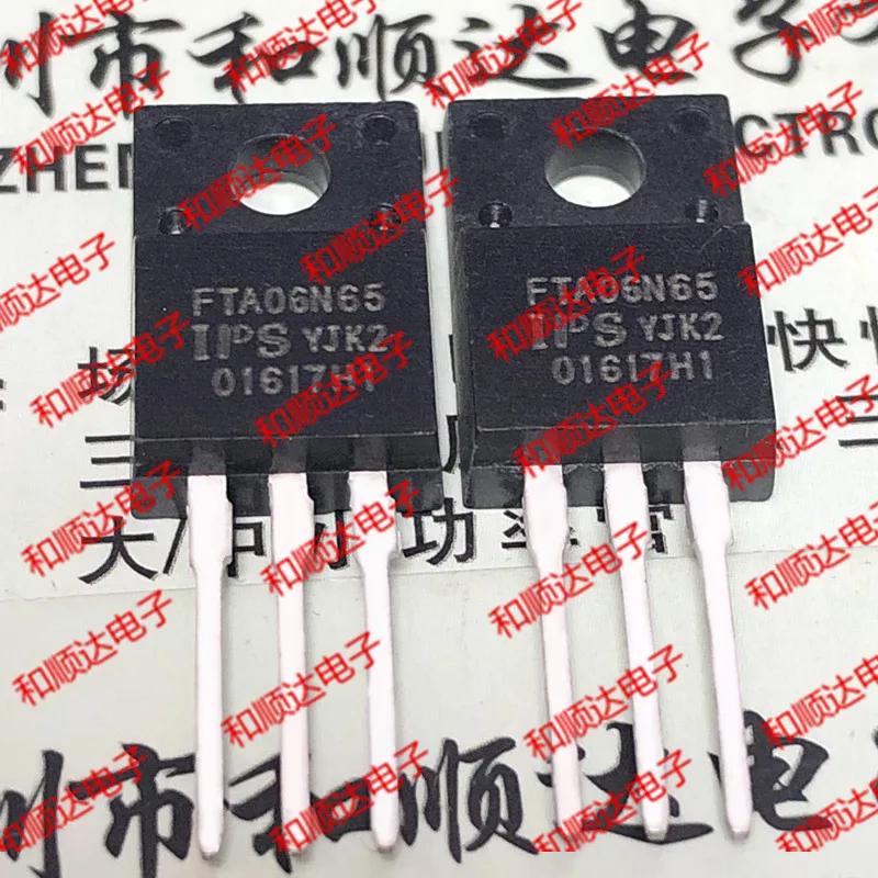 10pcs / lot FTA06N65 new stock TO-220F 650V 6A | Электроника