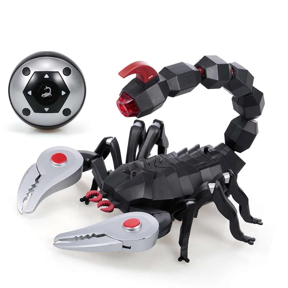 RC животное FK503A инфракрасный пульт дистанционного управления Скорпион эффект дыма Спрей Вода Скорпион rc животные игрушки для детей