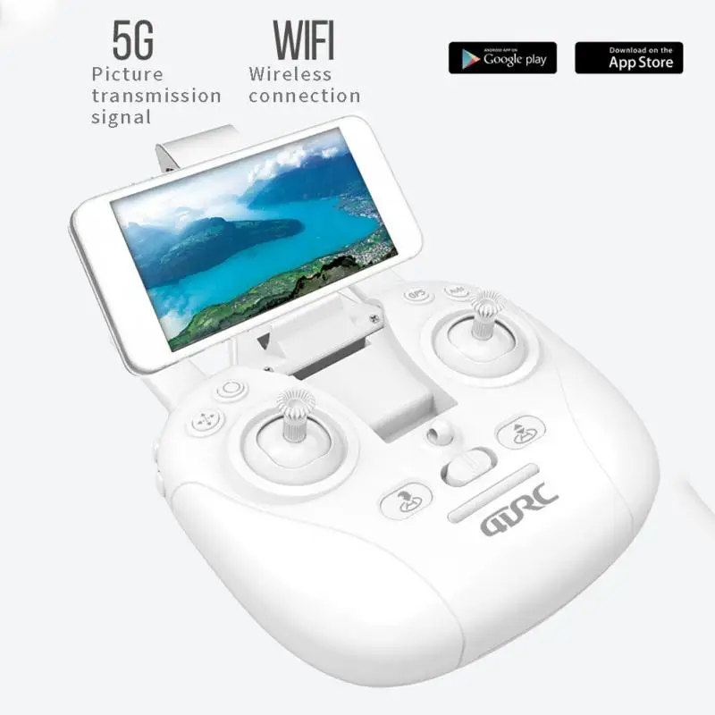 4DRC подарок Квадрокоптер FPV wifi передача смарт Высокое разрешение 300 м дистанционное управление HD 120 ° Широкий угол gps навигация Дрон