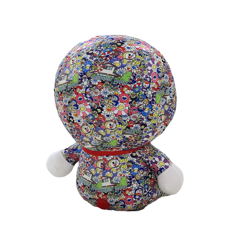 Uniqlo Murakami doraemon кукла красочная jingo кошка плюшевая игрушка супер мягкая синяя Толстая кукла подарок 8 дюймов