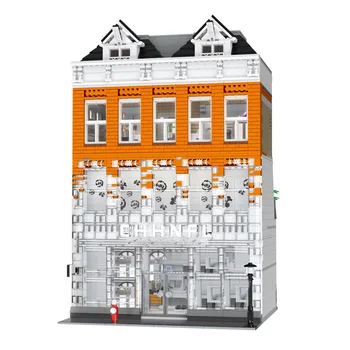 

3770+Pcs DIY MOC Small Particle Crystal Palace Perfume Shop Building Block 16021 Assembled Stem Toy Christmas Birthday Gift