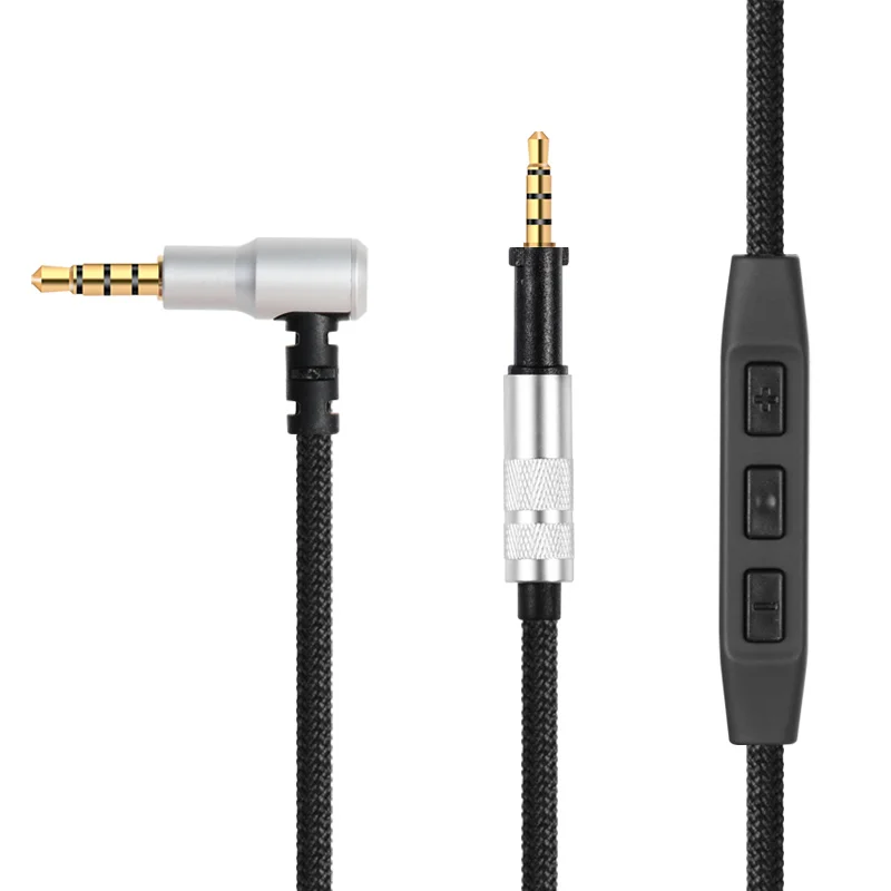 Replacement Cable Extension Cord Wire for AKG K450 K451 K452 Q460 K480 Headphones with Microphone Volume Adjustment | Безопасность и