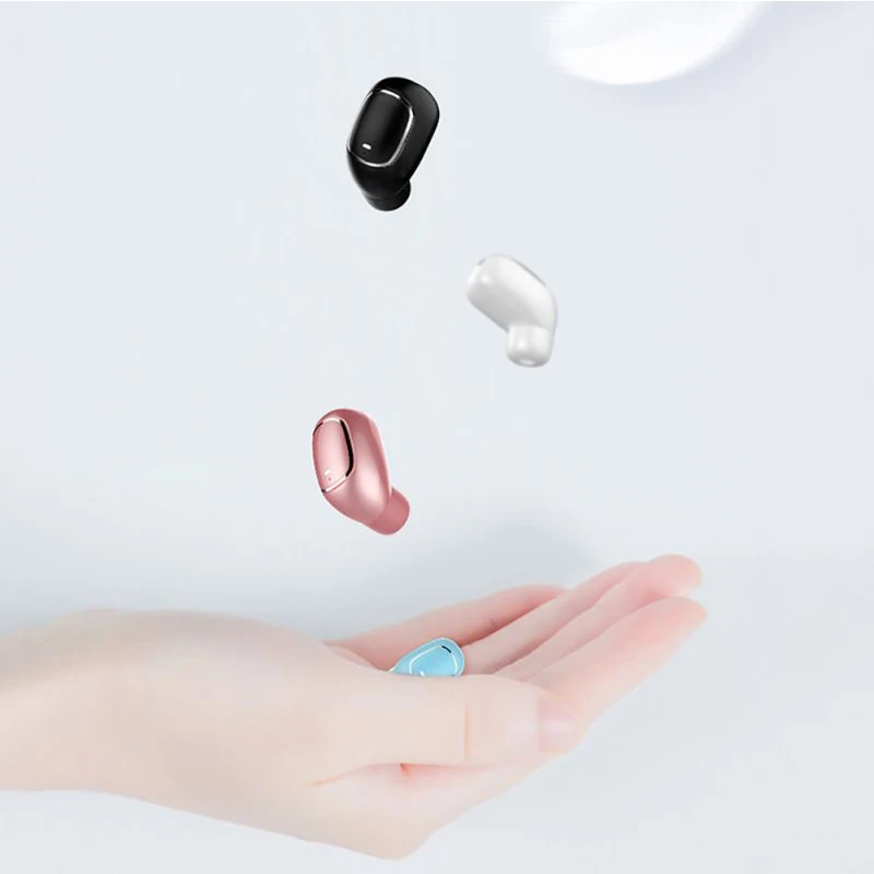Мини Беспроводная гарнитура Bluetooth 4,1, моно маленькие стерео наушники, скрытые невидимые наушники, наушники для телефона в уши