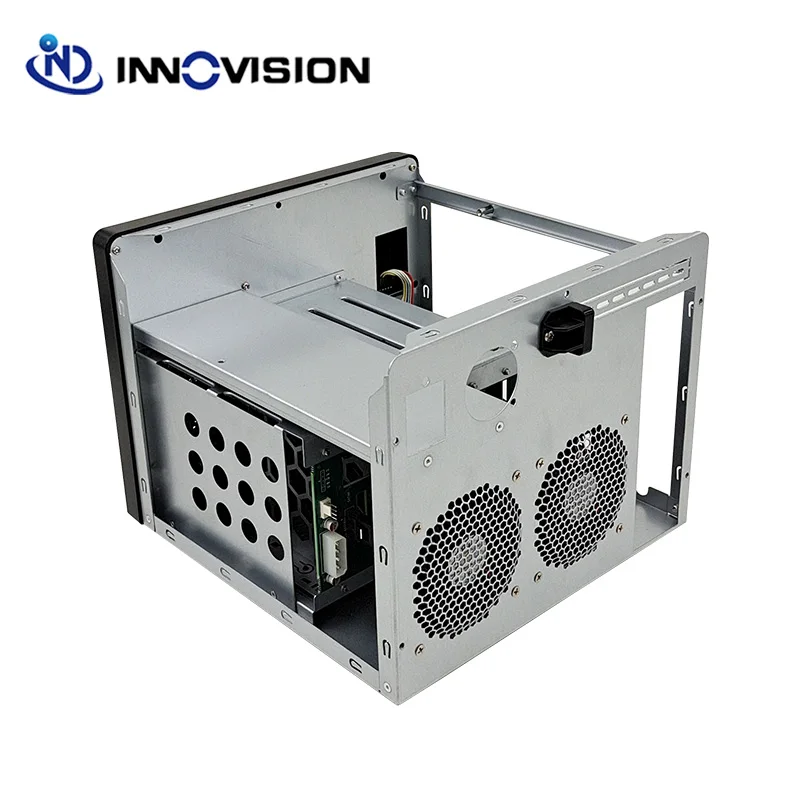 自作 NASケース 6ベイ 6+2ベイ ケース+電源ユニット+専用クーラー