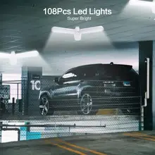 Супер яркий промышленный светильник ing 60 Вт E26/E27 светодиодный вентилятор гаражный светильник 6000лм 85-265 в Led High Bay промышленная лампа для мастерской