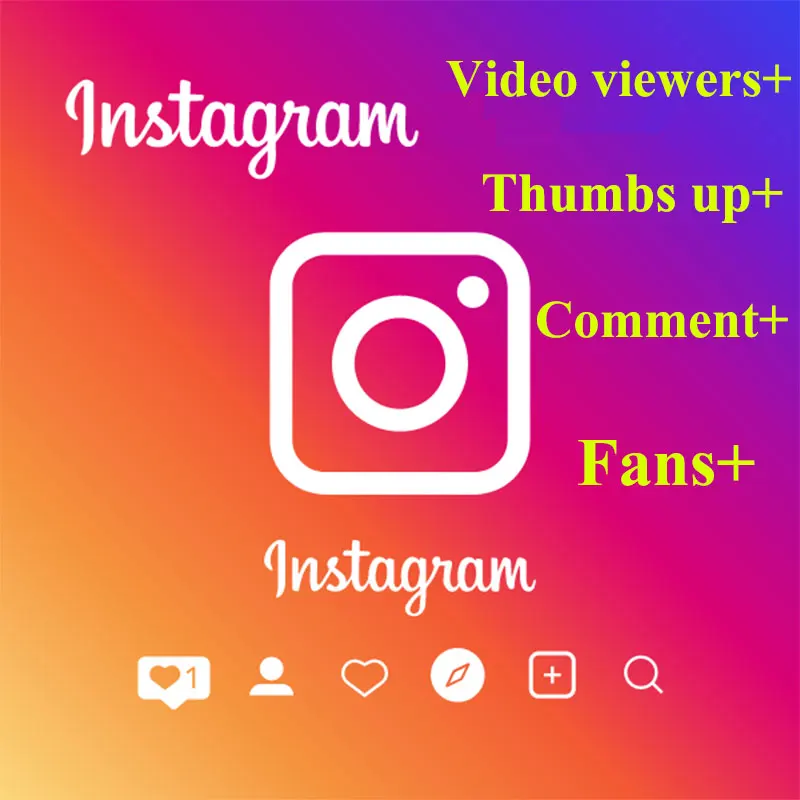 Instagram услуга увеличение подписчиков видео-зрители вверх комментарий repost retweet