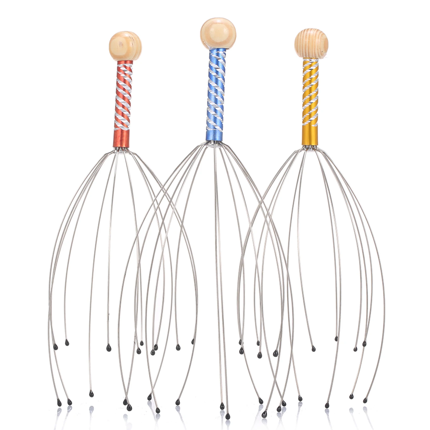 3pcs Scalp Scratchers Head Massagers Scalp Scratchers Handheld