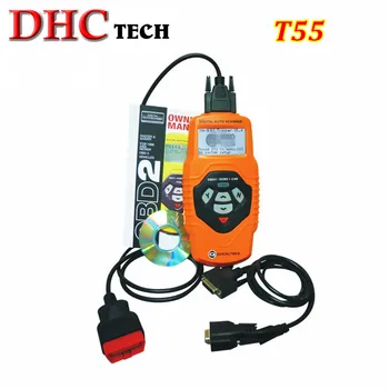 

New QUICKLYNKS Professional T55 Multilingual OBDII Scanner T55 Code Reader Auto Diagnostic Tool