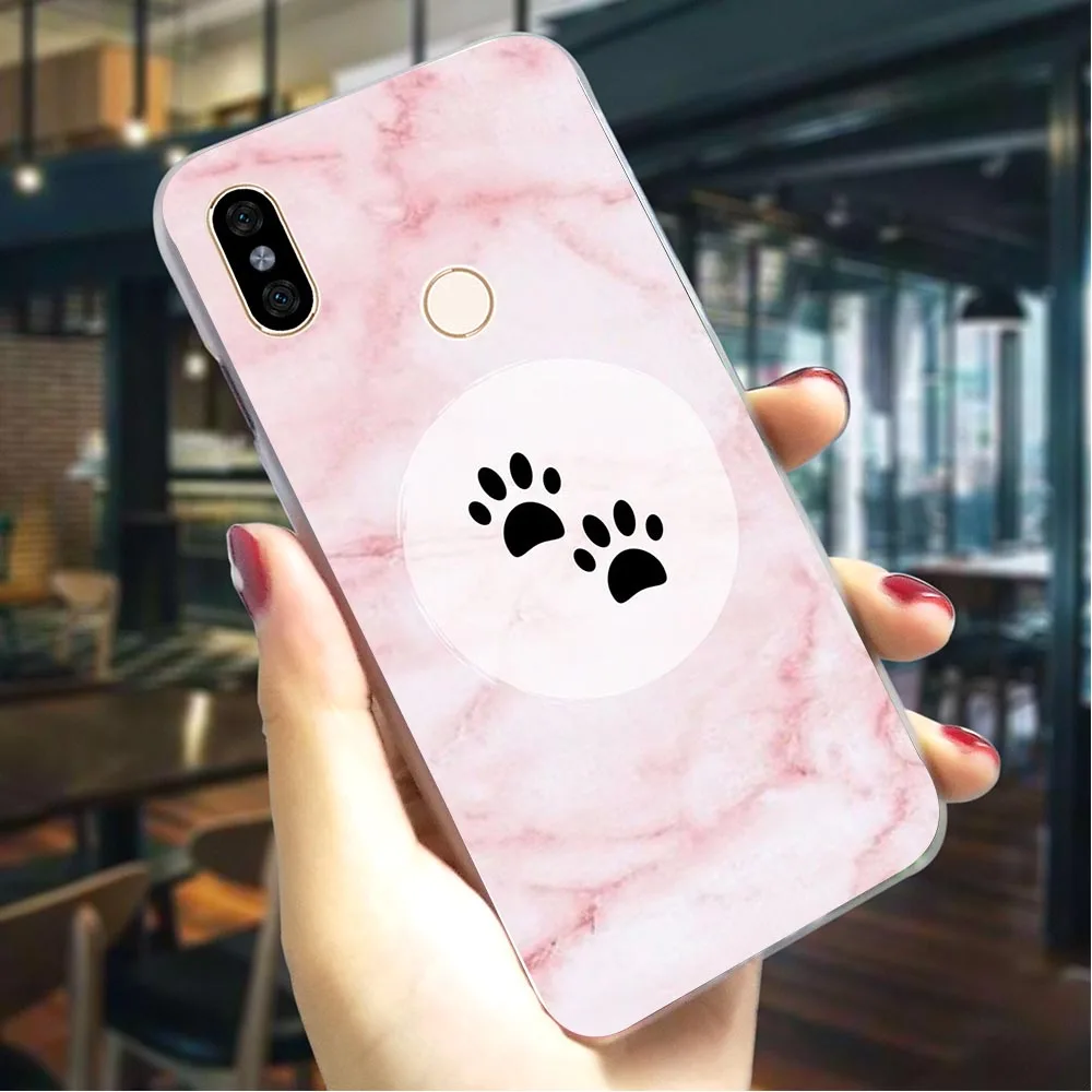 Чехол для телефона Xiaomi Mi A3 Pro Dog Foot Paw Case A1 A2 Lite 5X 6X 6 8 9 9se Mix 2S 9T CC9E CC9 F1|Бамперы| |